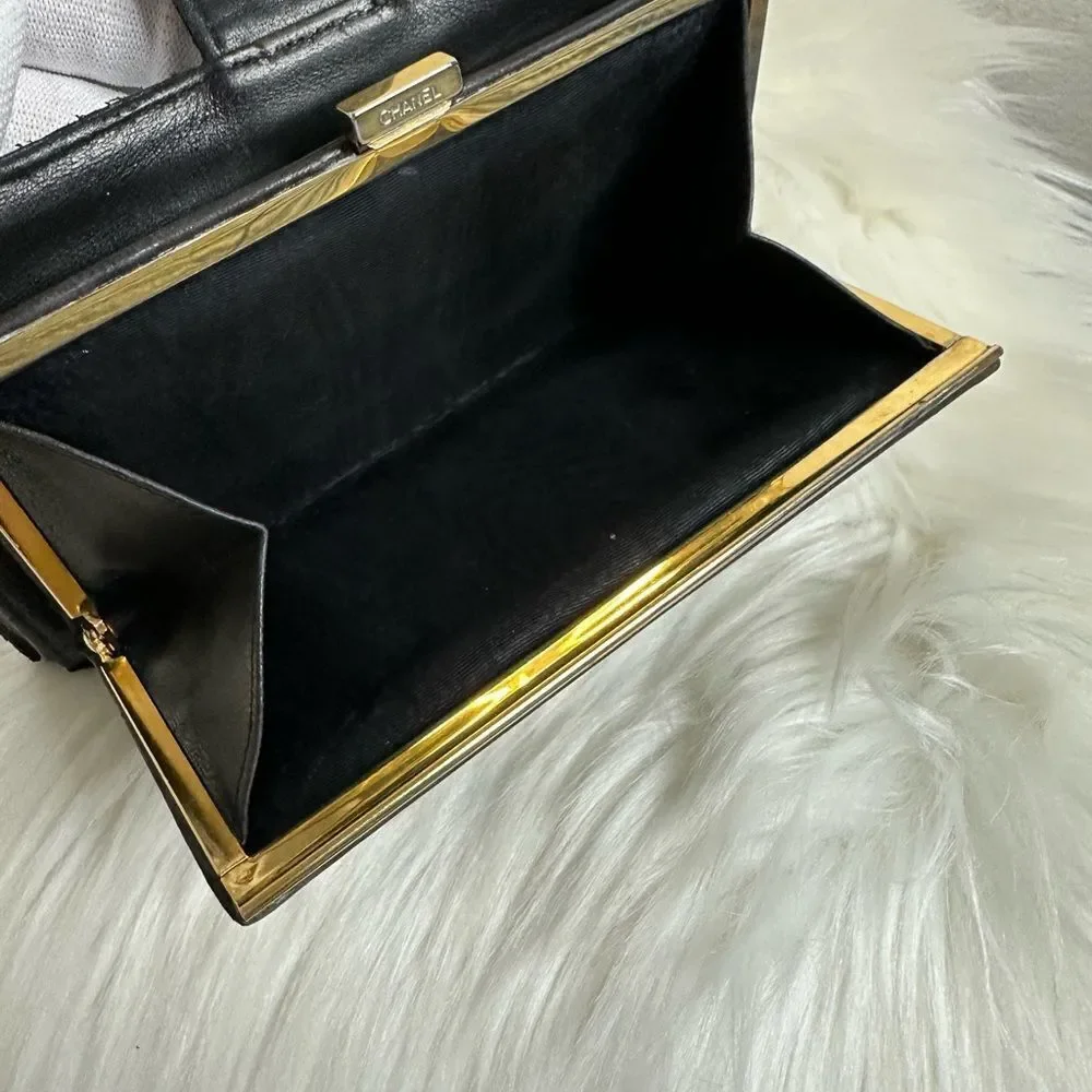 💯Authentic Chanel Long Wallet 🍀